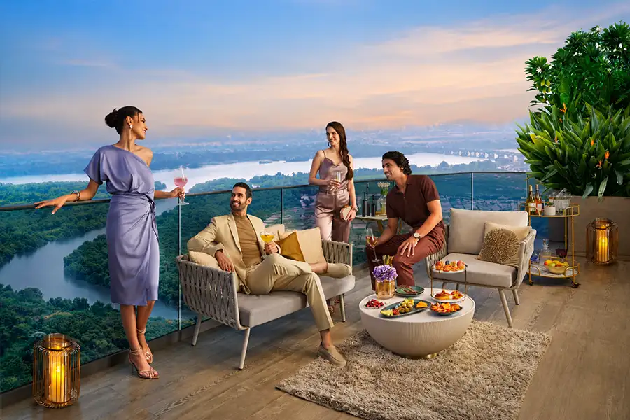 Rustomjee Majiwada Thane Sky Lounge Rustomjee Majiwada Thane Sky Lounge